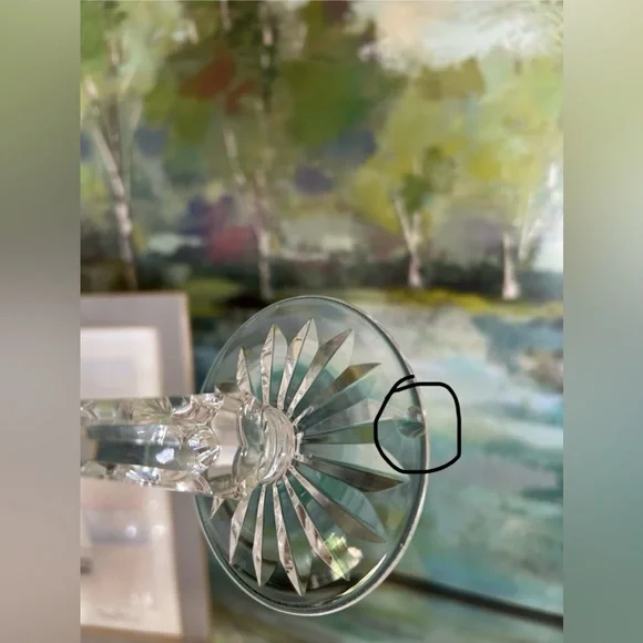 Vintage Set of 5 Waterford Kenmare Claret Wine Goblets| Ireland | 1968 | Marked - Picture 7 of 7